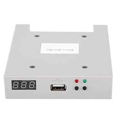 Image de Lazmin 3.5 &quot;Portable SSD Floppy Drive Emulator, Disk 1.44 MB FDD UDD Lecteur de Disquette USB pour contrôleurs industriels