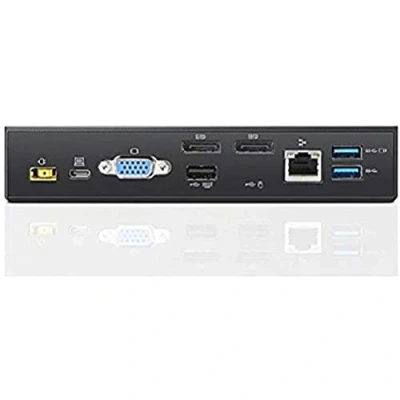 Image de Lenovo 40A90090EU station d&#039;accueil Avec fil USB 3.2 Gen 1 (3.1 1) Type C Noir Neuf