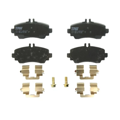 Image de TRW COTEC GDB1292 Jeu de plaquettes frein préparé pour indicateur d&#039;usure avec vis d&#039;étrier accessoires MERCEDES BENZ: Classe A