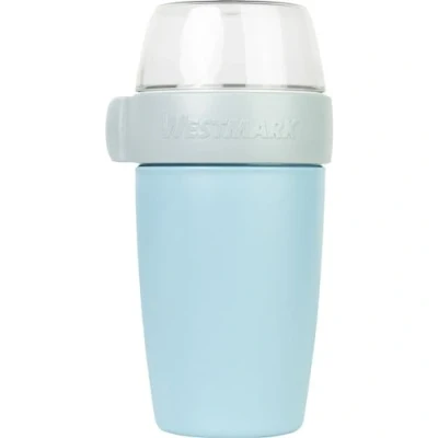 Image de Westmark Pot à Céréales Gobelet Pratique Emporter, Idéal pour les Cornflakes, La Soupe, le Porridge ou Yaourt, Va au Micro Ondes et Congélateur 700 ml, sans BPA, Rose