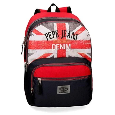 Image de Pepe Jeans Calvin Sac à dos double compartiment Multicolore 32x45x15 cms Polyester 21.6L
