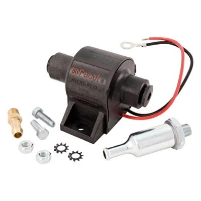 Image de Facet FEP04SV Posi Flo Pompe à carburant électrique 1,5 4 psi, avec pinces/raccords