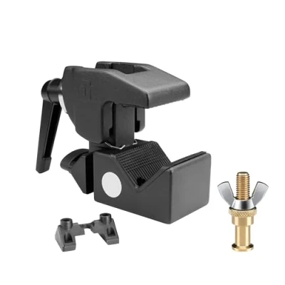 Image de Adam Hall Accessories SUPER CLAMP MK2 SET 1 Pince universelle avec bride de serrage (et boulons SS018)