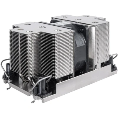 Image de SilverStone Technology SST XE02 4677 Xenon Refroidisseur de CPU pour serveur/poste travail à facteur forme réduit 2U sockets Intel LGA4677