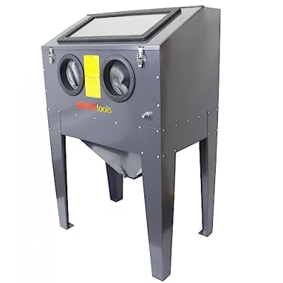 Image de GRANDE CABINE DE SABLAGE A AIR COMPRIME KROFTOOLS PRO