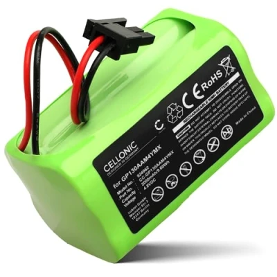 Image de subtel® Batterie Rechange GP130AAM4YMX 2000mAh pour Visonic PowerMaster 10 / Powermax Express Accu Remplacement domotique sécurité Maison