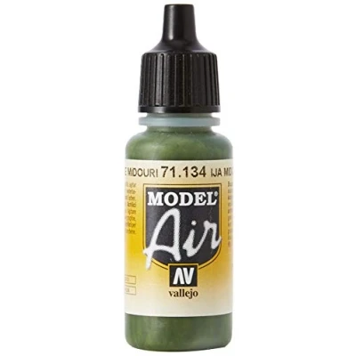 Image de Vallejo Model Air Flacon de peinture acrylique 17 ml Ija Midouri Green