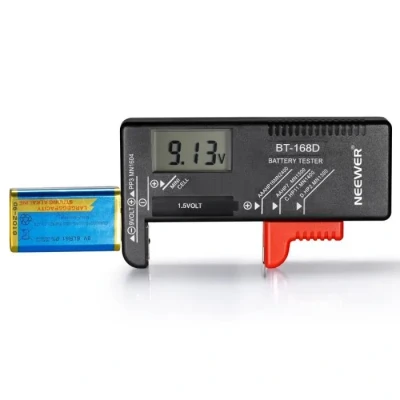 Image de NEEWER BT 168D Batterie Testeur Numérique Voltage Vérificateur pour AA AAA C D 9V 1.5V Piles Bouton