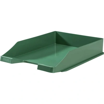 Image de HAN corbeille courrier KLASSIK KARMA 10 PC, écophile en matériau 80 100 % recyclé, pour documents au format max. A4/C4, vert éco, 10278 05