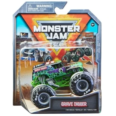 Image de Monster Jam El Toro Loco Vs Son Uva Digger (Lot de 2 pelleteuses à l&#039;échelle 1:64)