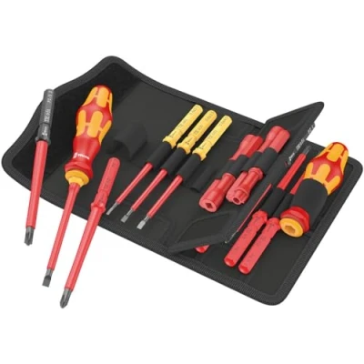Image de Jeu de tournevis WERA Kraftform Kompakt VDE 18 Universal 2 Jaune PH Standard Protection électrique
