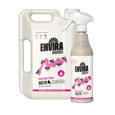 Image de Envira Spray Anti Mites à Action Longue Durée Alimentaires sans Odeur &amp; A Base d&#039;eau 2L + 500 ML