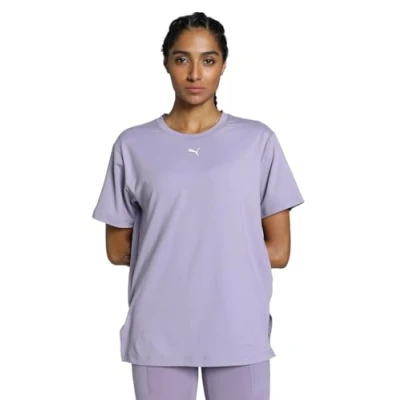 Image de Puma Cloudspun Tshirt imprimé, Femme, Taille: Medium, Pale plum