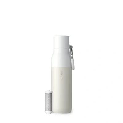 Image de LARQ Bottle Filtered Bouteille d&#039;eau isotherme en acier inoxydable sans BPA avec technologie Nano Zero et filtres longue durée, 500ml, Granite White