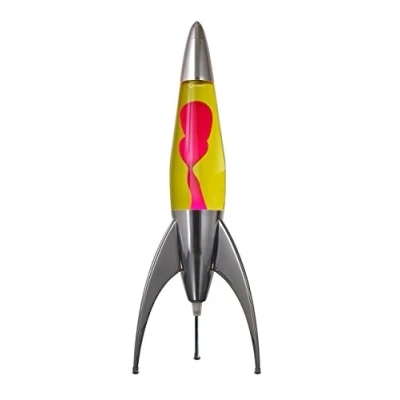 Image de Mathmos Lampe à Lave Telstar Jaune/Rouge