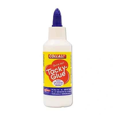 Image de CollAll Tacky Glue Perfect for Arts, Crafts &amp; DIY PVA Based, Flexible Strong Bond Adults Kids Use Paper, Cardboard, Wood, Ceramics More (100ml)