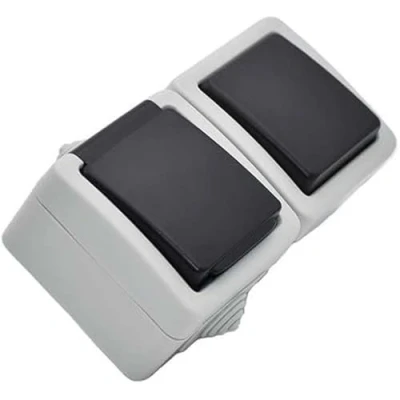 Image de FONTINI Va et vient + Prise 2P+T IP54