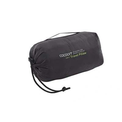 Image de Cocoon Oreiller de Voyage en Microfibre, SPM1, Noir, 10&quot;x13&quot;