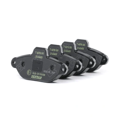 Image de TEXTAR 2143603 Jeu de plaquettes frein contact signal d&#039;usure inclus avec accessoires FIAT: Punto II 3/5 portes, I portes