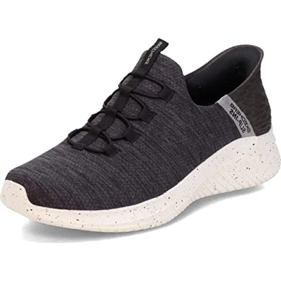 Image de Skechers Mocassins Ultra Flex 3.0 pour femme, Noir, 11 Wide