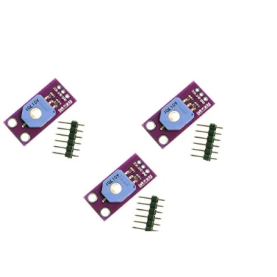 Image de DollaTek 3Pcs Rotation Angle Capteur Module SV01A103AEA01R00 Trimmer 10K Potentiomètre Analogique Tension Sortie pour Arduino