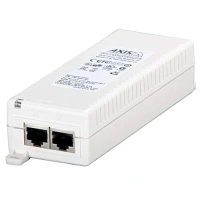 Image de AXIS Injecteur POE T8120 110 V AC, 220 AC Entrée 48 DC Sortie 1 10/100/1000Base T Output Port(s) 15 W