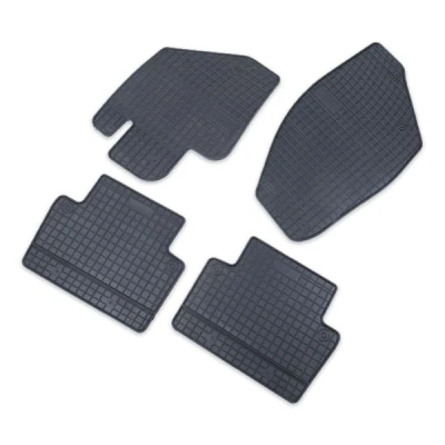Image de FROGUM 0943 Ensemble de tapis sol Caoutchouc avant et arrière 4 noir Sur mesure VOLVO: XC70 I Cross Country, S60