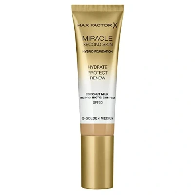 Image de Max Factor Miracle Second Skin Fond de teint 06 Golden Medium