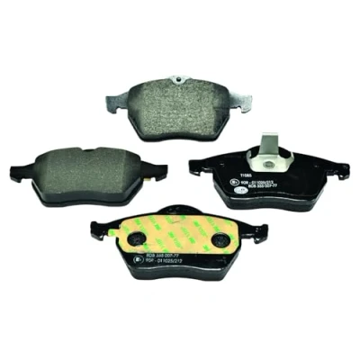 Image de HELLA 8DB 355 007 771 Jeu de plaquettes frein préparé pour indicateur d&#039;usure OPEL: Calibra A, Vectra B Berline, CC, SAAB: 9 5 Break