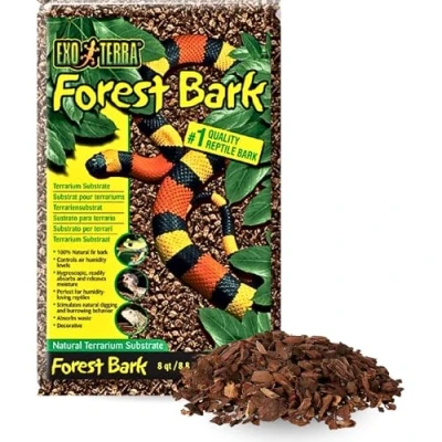 Image de Exoterra Forest Bark Substrats pour Reptile/Amphibien 8,8 L