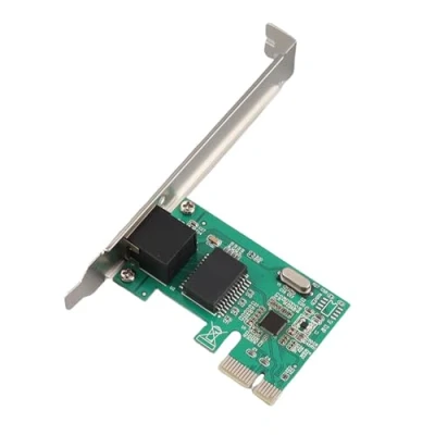 Image de Adaptateur de Carte réseau PCI E Gigabit Ethernet Realtek 8111E avec Un Port LAN 10/100/1000 Mbit/s NIC pour Windows 7, 8 et 10 Linux