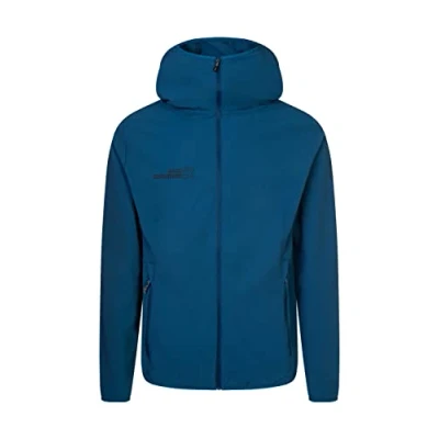 Image de Rock Experience REMJ10781 SOLSTICE 2.0 HOODIE SOFTSHELL Jacket Unisex MOROCCAN BLUE M