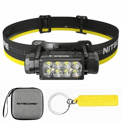 Image de Nitecore HC65 UHE 2000 lumens Lampe frontale haute efficacité rechargeable USB C