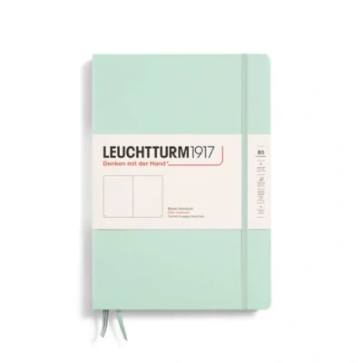 Image de LEUCHTTURM1917 370281 Carnet Composition (B5), Couverture rigide, 219 pages numérotées, Mint Green, blanc