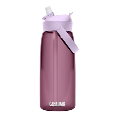 Image de CAMELBAK Thrive Flip Straw Bouteille d&#039;eau de 946 ml avec Tritan Renew Facile à transporter Dessus en paille, violet ciel