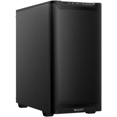 Image de be quiet! Pure Base 501 Airflow Black boîtier PC, Panneaux Avant supérieur, 2 Ventilateurs Wings 3 140 mm PWM préinstallés, Forte Pression d’air, Espace généreux, USB 3.2 Gen. Type C