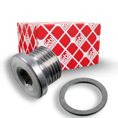 Image de FEBI BILSTEIN 175069 Bouchon De Vidange Aluminium 8 avec bague d&#039;étanchéité PORSCHE: Cayman, 911 Cabriolet, Targa