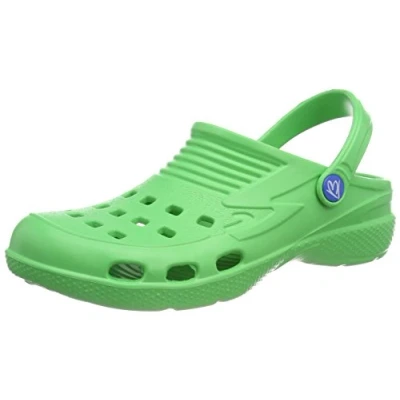 Image de Beck Mixte Clogs 956 Sabots, Vert, 39 EU
