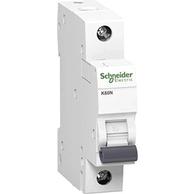 Image de Schneider A9K02104 Disjoncteur K60N 1P, 4 A, caractéristiques C, 6 kA