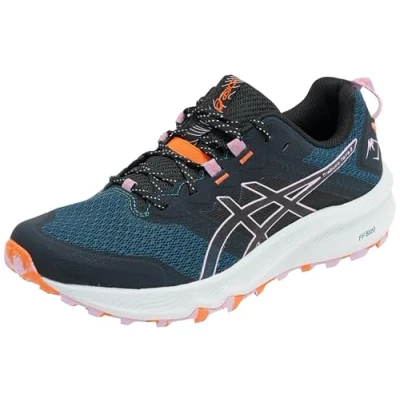 Image de Asics Trabuco Terra 2 Chaussures de running, Femme, Taille: 39.5, Saxon green/light ube Tissu / matière synthétique