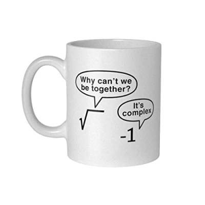 Image de getDigital 12844 Tasse d’intello Geek avec texte en anglais, Céramique, Blanc, 10 x cm