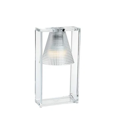 Image de Kartell Light Air, Lampe de Table Version Ciselée, Cristal