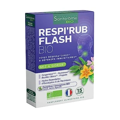 Image de Santarome Respi&#039;Rub Flash Bio