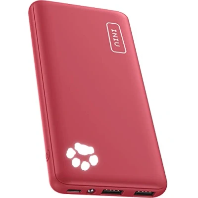 Image de INIU Chargeur Portable USB C Triple 3 A à Charge Rapide avec Lampe de Poche, Batterie pour iPhone 15 14 13 12 Pro Max Plus Samsung S22 S23 Xiaomi iPad
