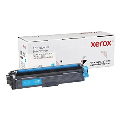 Image de Xerox Toner Everyday Cyan Grande capacité, équivalent à Brother TN 225C/ 245C 2200 Pages (006R04227)