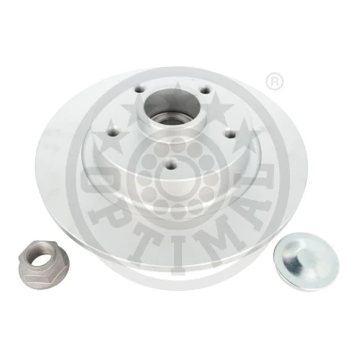 Image de OPTIMAL 702976BS7 Disque de frein 274, 274 11 5/5 plein revêtu avec roulement roues intégré, capteur ABS intégré RENAULT: GRAND SCENIC 3