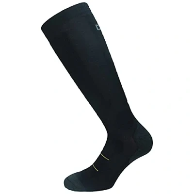 Image de Caterpillar 1 Paire Chaussettes Longues Hommes, Compression Graduée, Récupération Musculaire Rapide (Noir, 43 46)
