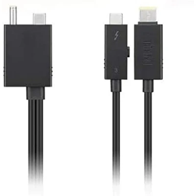 Image de Lenovo 4X90U90616 adaptateur graphique USB Noir Neuf