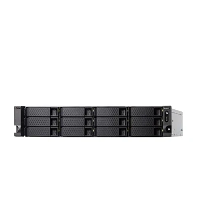 Image de QNAP TS H1886XU RP R2 NAS Rack (3 U) Intel® Xeon® D 1622 32 Go DDR4 QuTS hero Noir, Gris Neuf