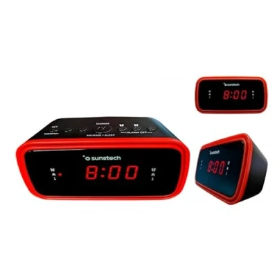 Image de Sunstech Radio réveil avec FM